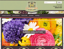 Tablet Screenshot of gardengatefloralshoppe.com